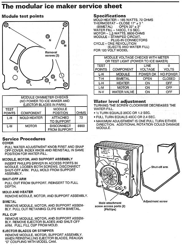 how to test a icemaker